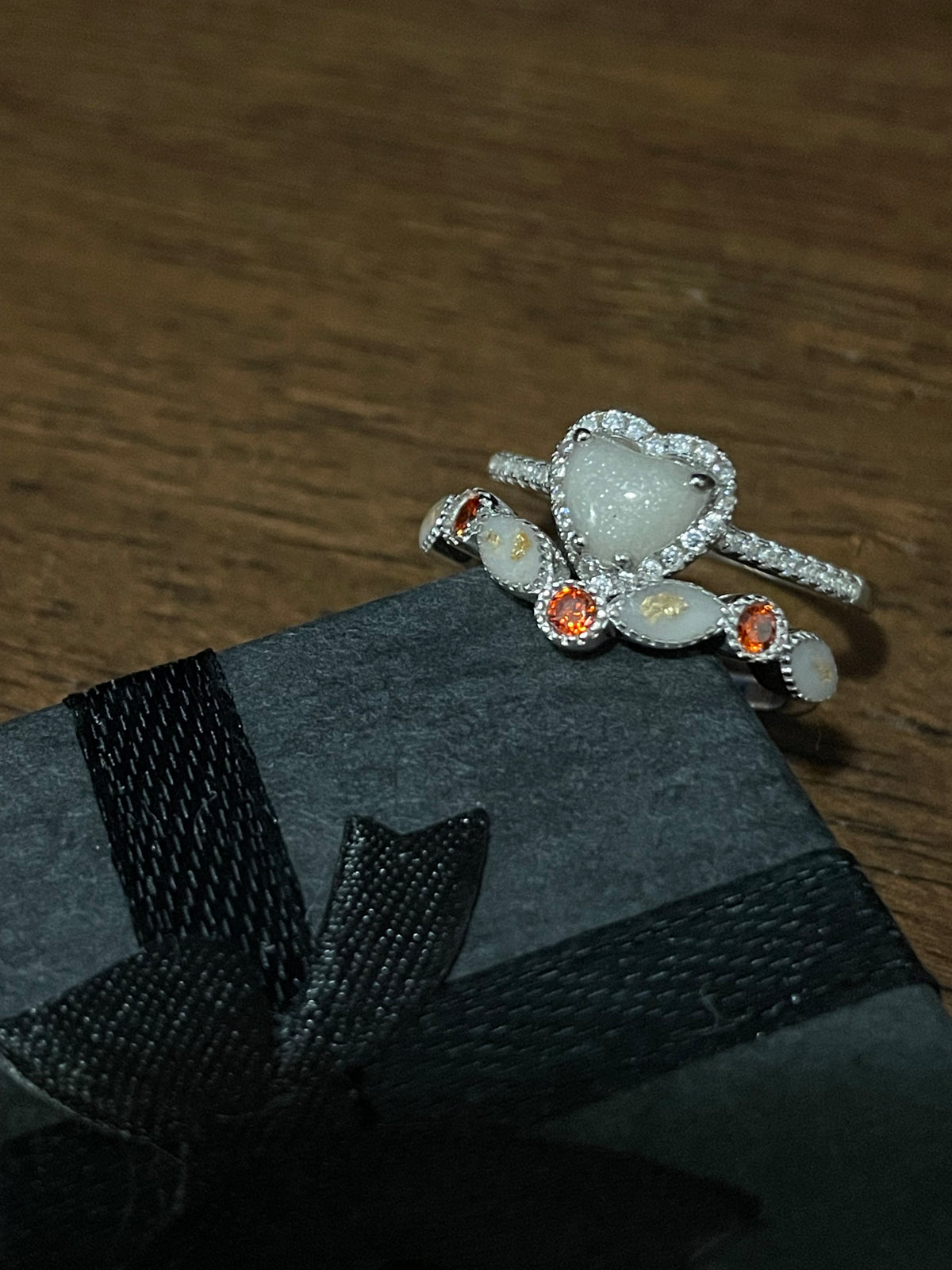 Ring Adore You- Stacker  A Drop In Time Keepsakes