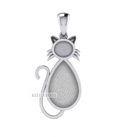 Necklace Kitty  A Drop In Time Keepsakes