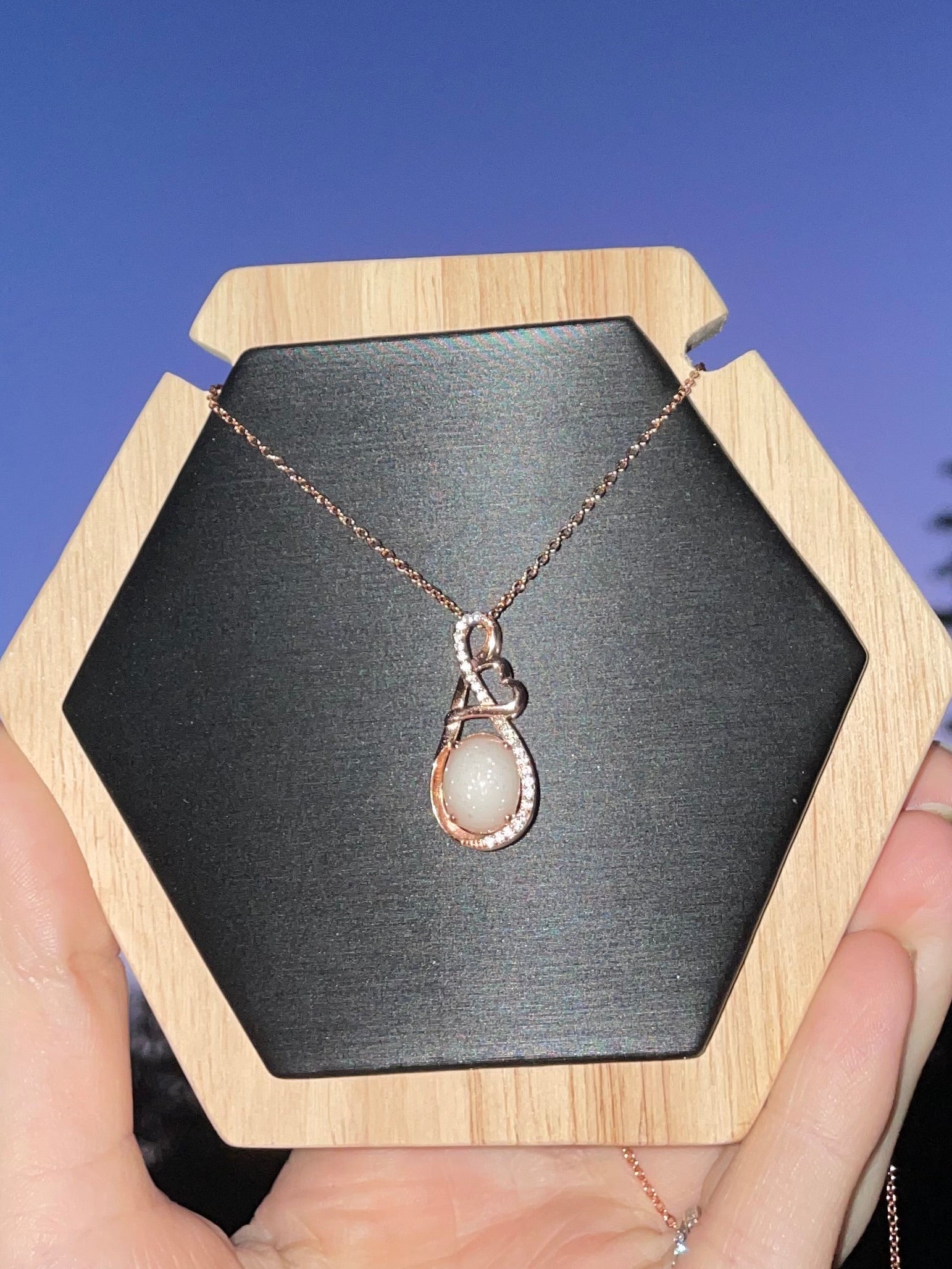 Necklace My World  A Drop In Time Keepsakes