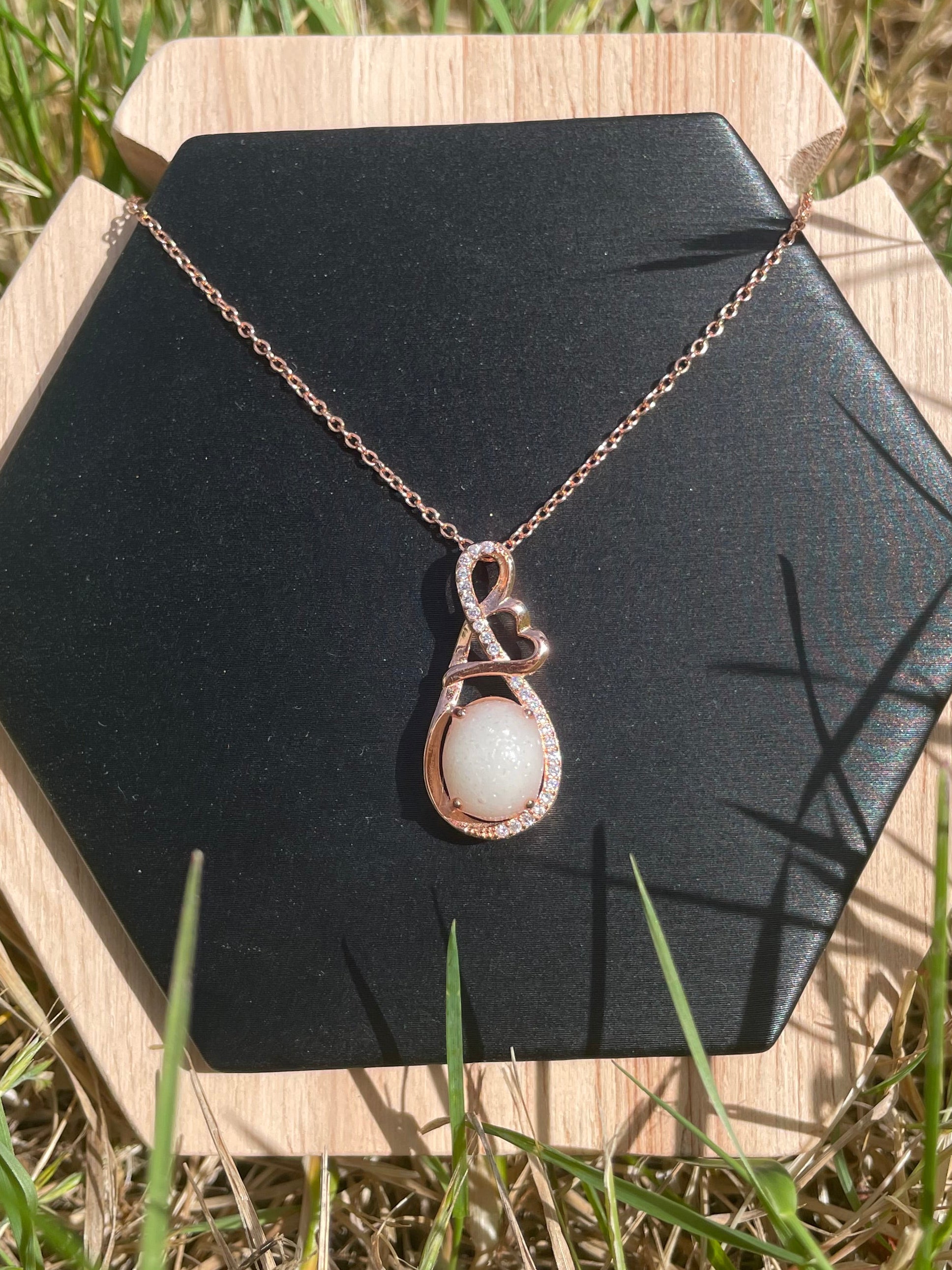 Necklace My World  A Drop In Time Keepsakes