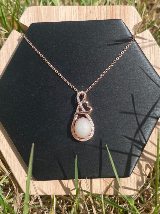 Necklace My World  A Drop In Time Keepsakes
