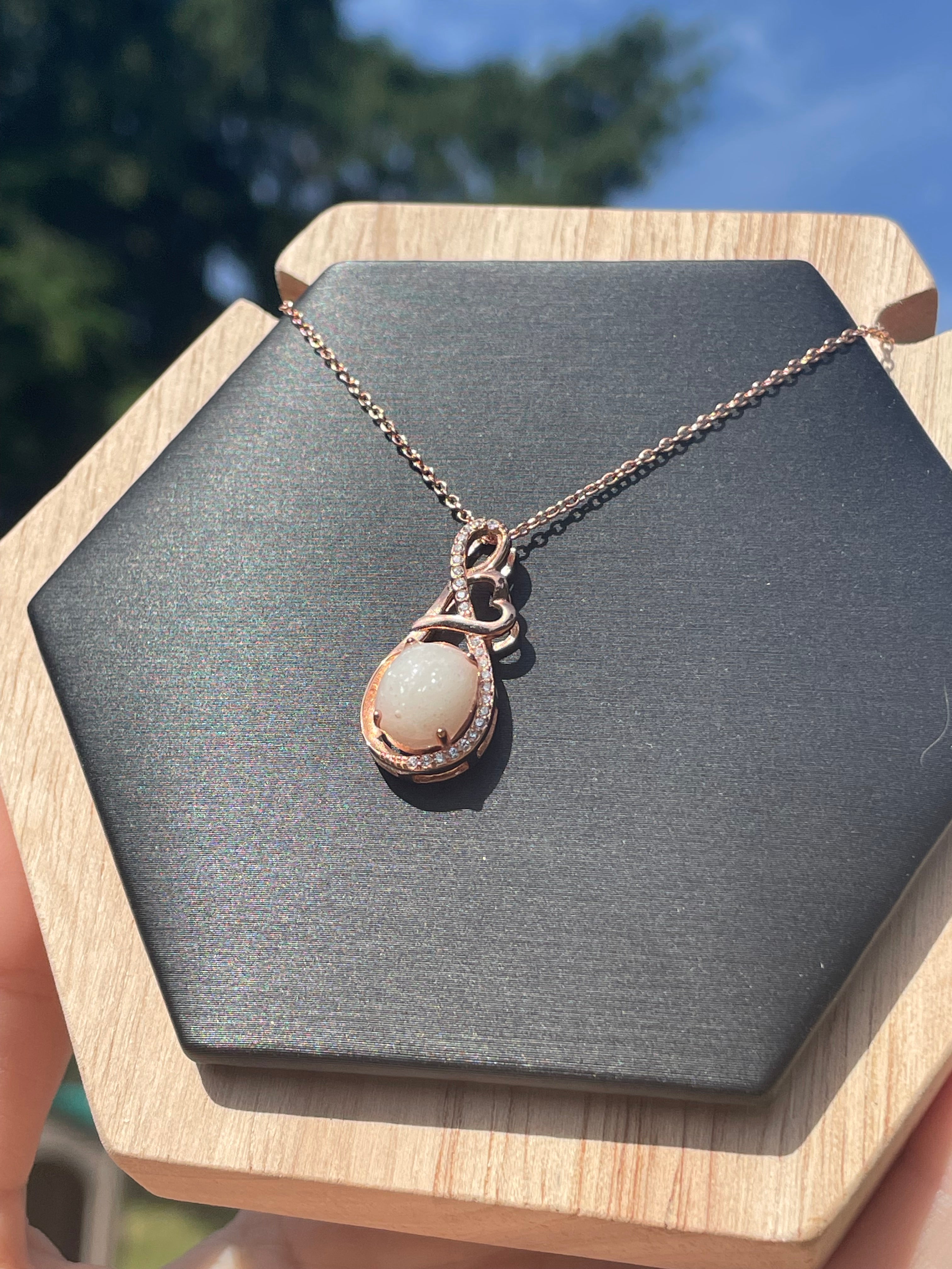 Necklace My World  A Drop In Time Keepsakes