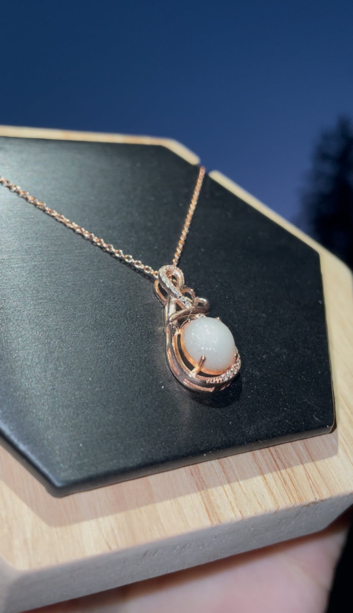 Necklace My World  A Drop In Time Keepsakes