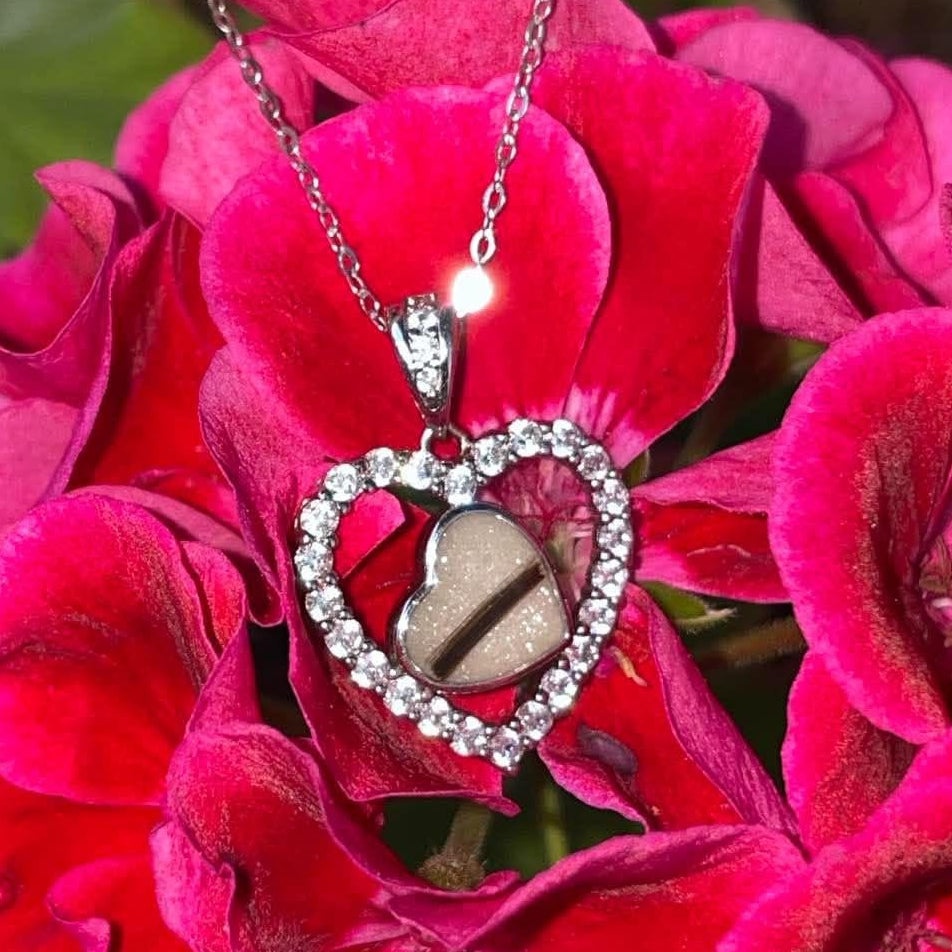 Necklace Skip A Beat  A Drop In Time Keepsakes