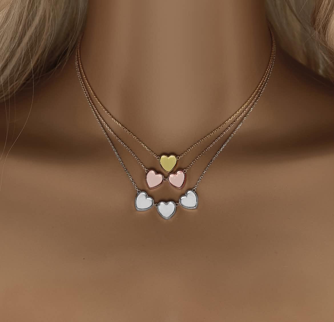 Necklace Heart To Heart  A Drop In Time Keepsakes
