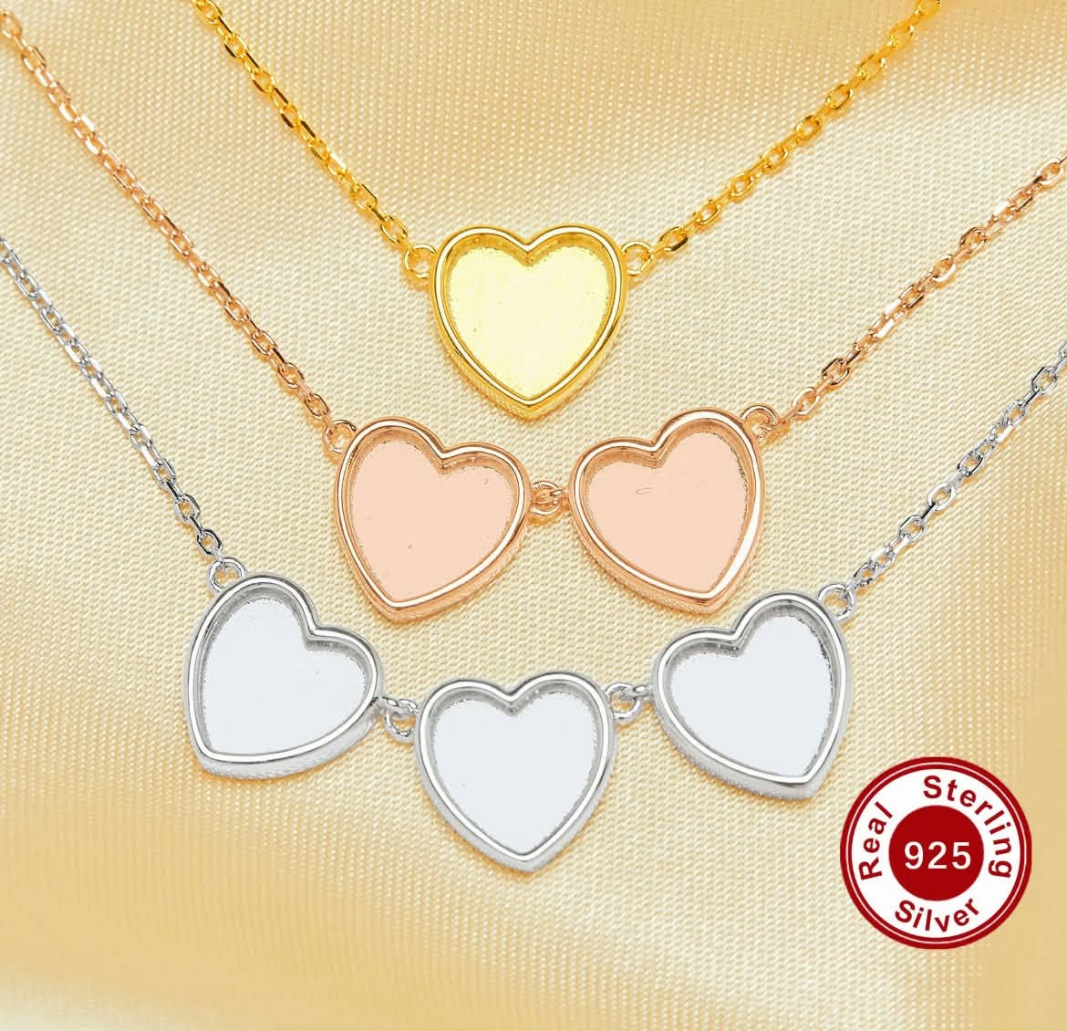 Necklace Heart To Heart  A Drop In Time Keepsakes