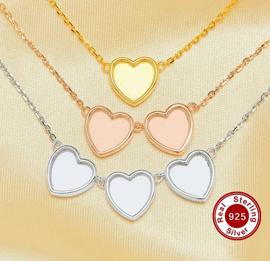 Necklace Heart To Heart  A Drop In Time Keepsakes